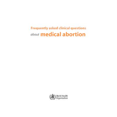 frequently asked questions about Medical Abortion WHO.pdf